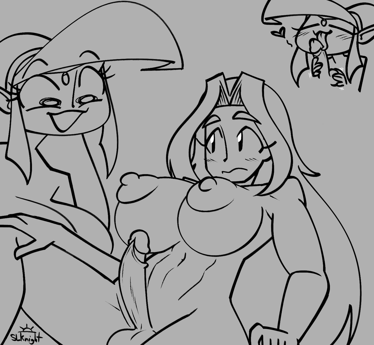 SLKnight_'s tweet photo. Valerie and Lady Ni' doot. https://t.co/6ylasbrgL6