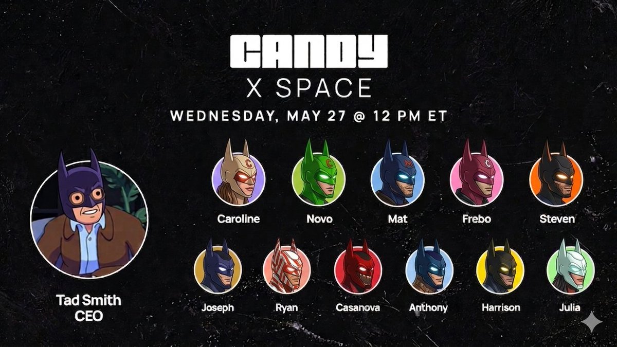 markramrattan's tweet photo. @CandyDigital @tadtweets @mattynovo @fitzcollects @CandyManMat @AA_RonCasanova @stevenbelser @Versifyxo @Juliayfsmith @ensomniac @yofrebo Looking forward to it 🦇 https://t.co/2dOU9ECcYU