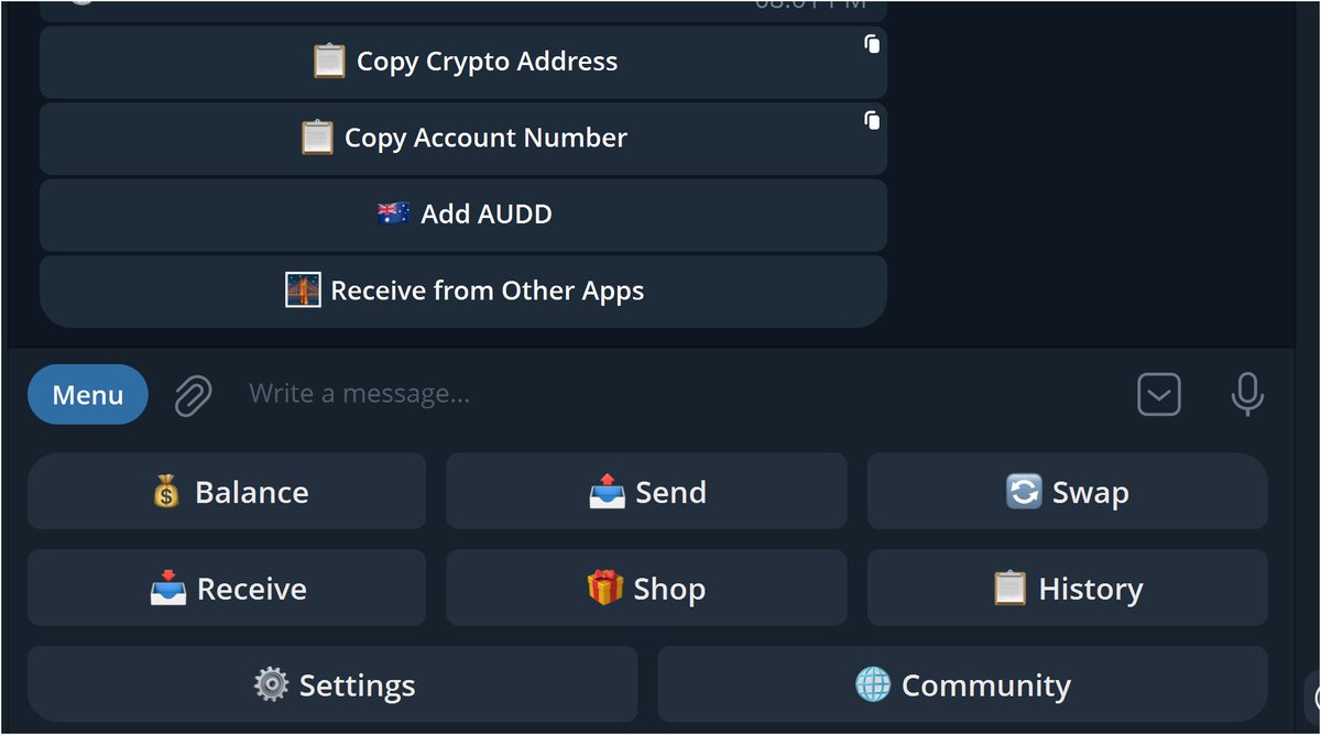 proximfi's tweet photo. You can receive the Autralian Digital Dollar @AUDD_digital on ZendPay and make payments in Naira directly from your balance. 

https://t.co/8TCAHIcOsl is the NOW and FUTURE 

More Stable tokens coming soon. https://t.co/cPX3FSZnSI
