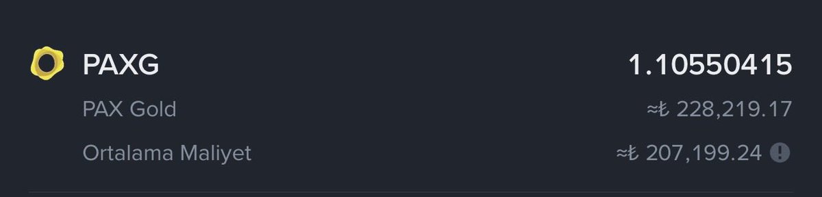 kripto_rio's tweet photo. #paxg Aylık Yatırımımı yaptım 🤔 Sizce Fiziki Olarak altın almak mı, bankadan almak mı yoksa bu şekilde mi mantıklı? Bu Konuda Ne Düşünüyorsunuz? 
#altın #birikim #kripto #crypto #binance #trbinance #HayırlıBayramlar #btc #eth #xrp #ltc #sol https://t.co/fxqjimPvbZ