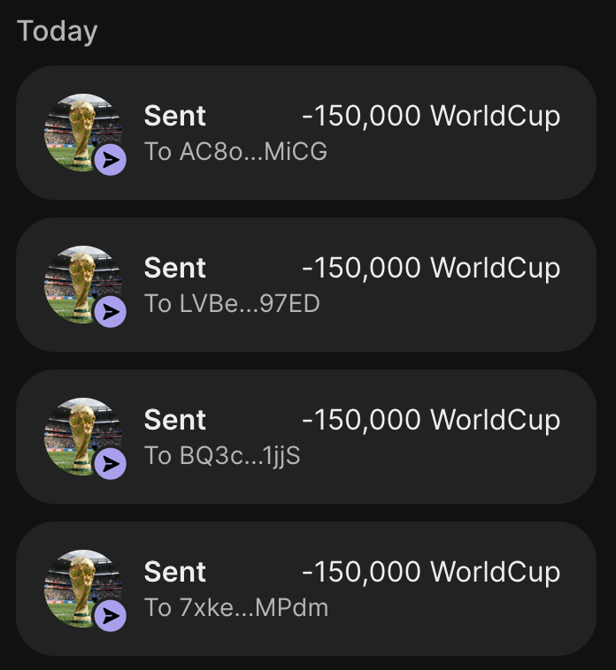 $WorldCup Solana tweet media