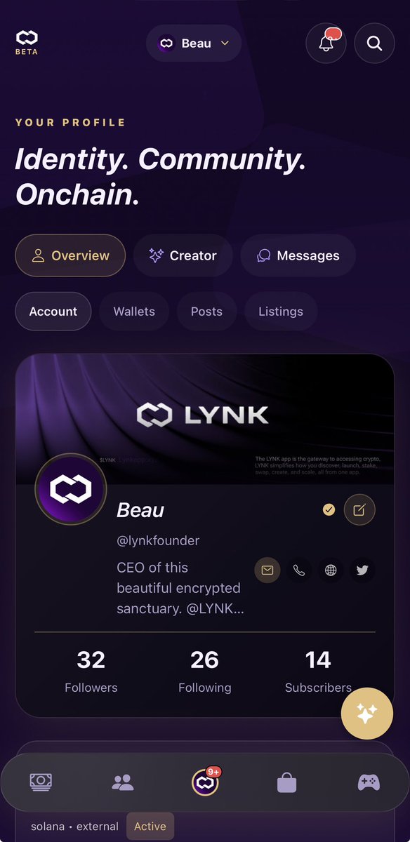 LYNK tweet media