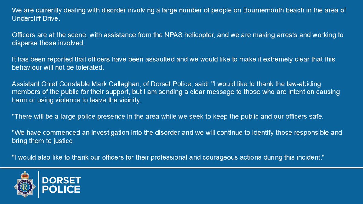 Dorset Police tweet media