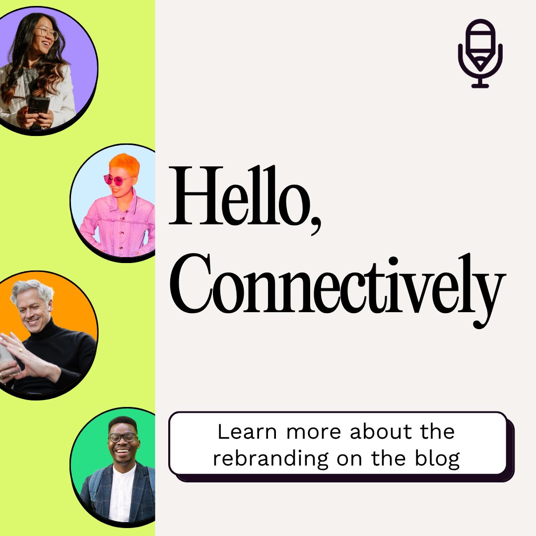 Connectivelyus's tweet photo. Hello, world. We're Connectively. 👋

You may have known us before. But today, we officially re-open our doors and we're so glad you're here.

(Read about our launch here: https://t.co/fBf3hJtiuu) https://t.co/nsYxuI9Aes
