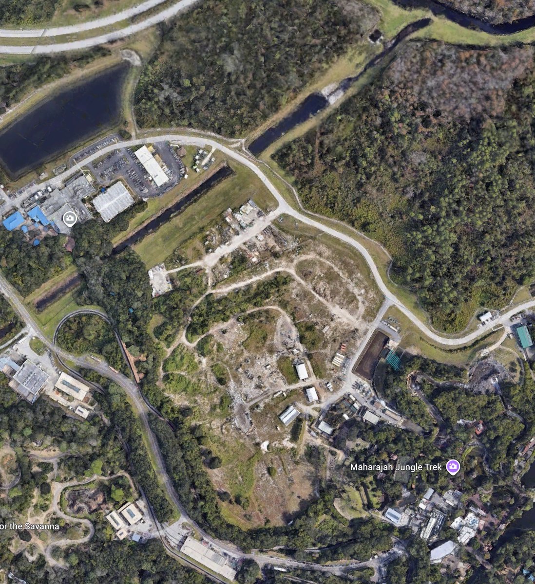 JimShull's tweet photo. Bluey is popular and deserves a bigger space than #Conservationstation. It’s time to build a new version of Camp Minnie Mickey in the open land at the train station just for #Bluey. More about WDW expansion on https://t.co/JDFWra3aI6 https://t.co/x8K8TezdtM