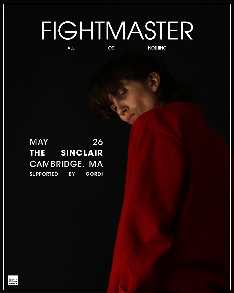 TheSinclair's tweet photo. TONIGHT: FIGHTMASTER with Gordi

Doors at 7pm // Show at 8pm

Tickets are available online or at the doors🎫🎫>>>https://t.co/BGXwEEz0kL https://t.co/BWQ3P4WETb