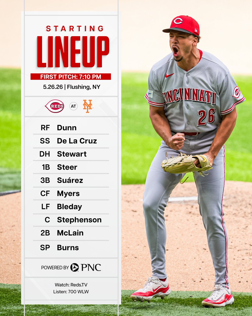 Cincinnati Reds tweet media