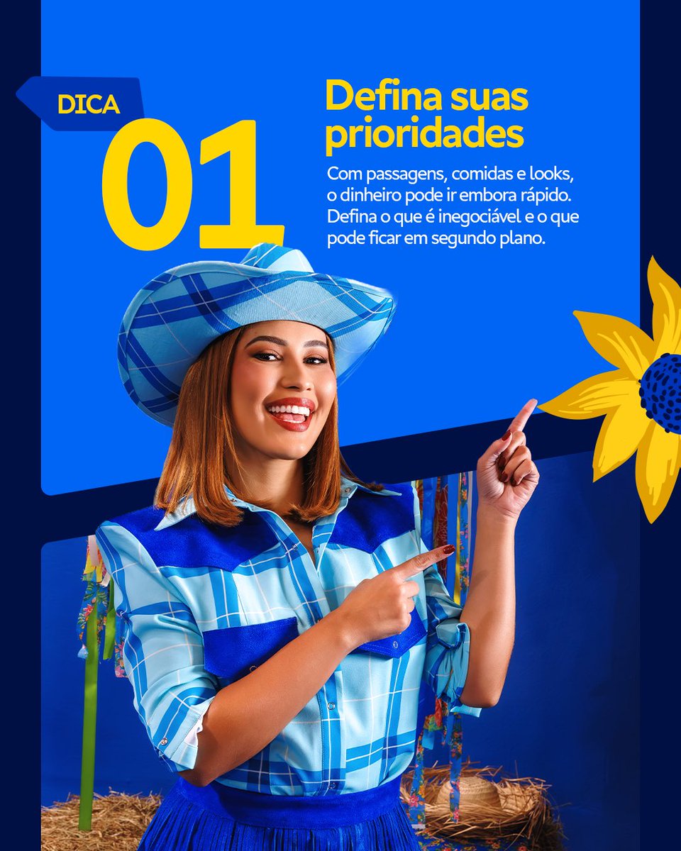 agibank's tweet photo. O Agibank é o patrocinador oficial do @saojoaodathay e tá contigo pra curtir o mês todo de arraiá! 🫵👍

Pega essas dicas pra aproveitar o São João sem arrependimentos financeiros ✨💙

#Agibank #Banco #SeÉBrasilÉAgibank https://t.co/31JmqXQWyo