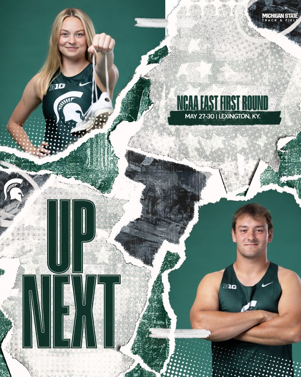 MSU_TFXC's tweet photo. Lexington here we come! The Spartans begin the NCAA East First Round on Wednesday! https://t.co/tywj3CiUqP