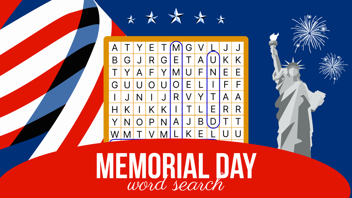 ABCyaGames's tweet photo. Find the words, honor the day 🇺🇸 Find every word and learn more about Memorial Day: https://t.co/BR5ExqdGfH https://t.co/Xy0kkh0Zgu