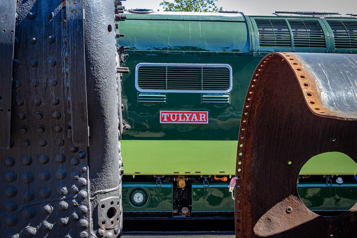 Implacable_39's tweet photo. Tulyar hiding at Loughborough during the recent diesel gala…
So pleased to hear she has had her first test run today - can’t wait for the proper return to service - last time for me would have been around 1987 at the SVR! https://t.co/nbO8xN8nP0