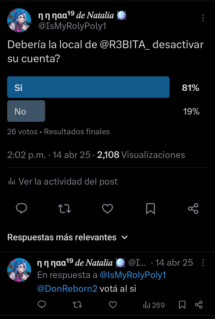 η η ηαα¹⁹ 𝑑𝑒 𝑁𝑎𝑡𝑎𝑙𝑖𝑎 🪩 tweet media
