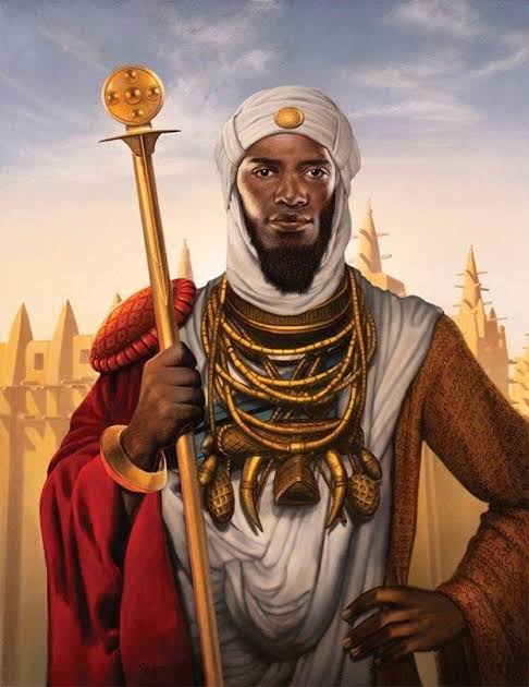 factitudes's tweet photo. Mansa Musa was the ruler of the Mali Empire in the 14th century and is often called one of the richest people in history. During his famous pilgrimage to Mecca, he reportedly gave away so much gold in Egypt that it affected the local economy for years. https://t.co/KzkTg04cNe