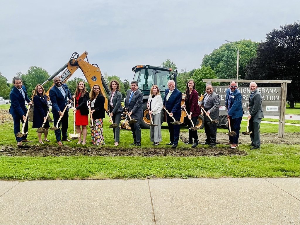 Unit4Schools's tweet photo. Today marked an exciting step forward for accessibility and inclusion in our community as leaders gathered for the groundbreaking of the new All-Abilities Activities Hub at the Champaign-Urbana Special Recreation Center. https://t.co/iUNcOtIAdI