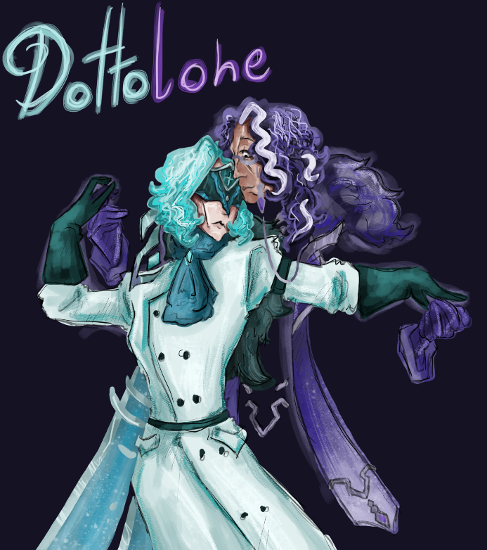 FrycekSunshine's tweet photo. turns pantalone and dottore into yuri #genshinimpact #dottolone https://t.co/B7m45BZ6R4