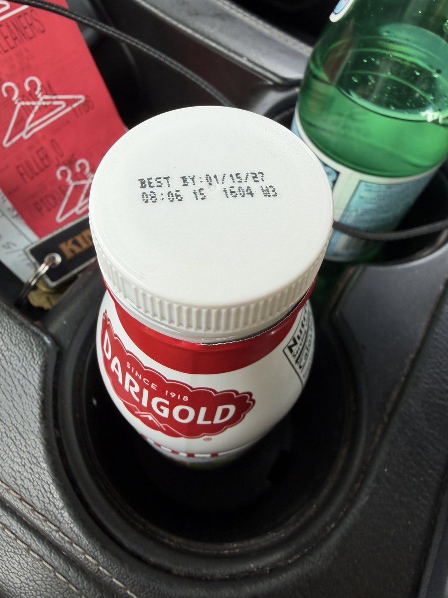 fuller_darrell's tweet photo. Help me out, please (and use small words) but how can I buy a bottle of milk with an expiration date of 01/15/2027? Really? https://t.co/HSG84awTm5