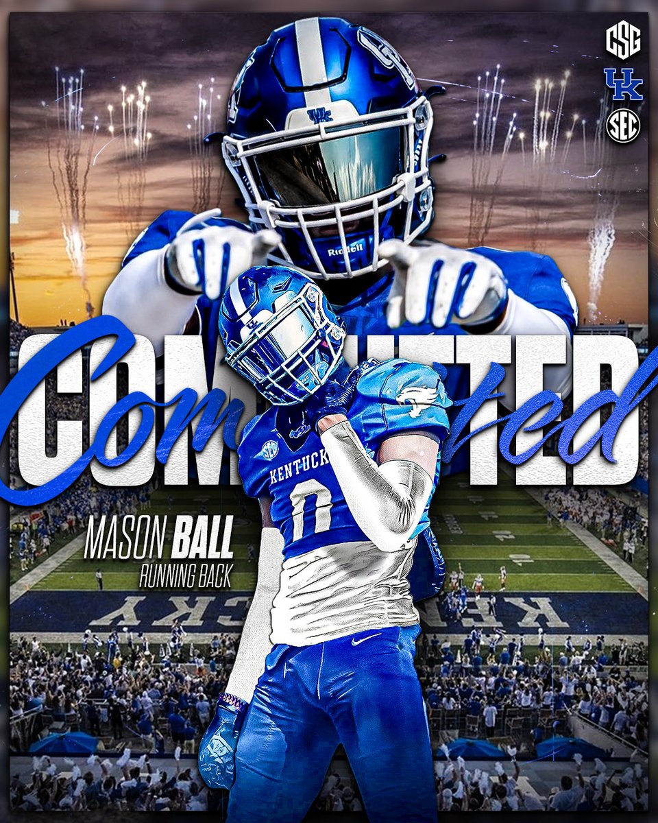 csgathletes's tweet photo. Congrats to our guy @MasonAball on committing to University of Kentucky! https://t.co/h53r4r2fee