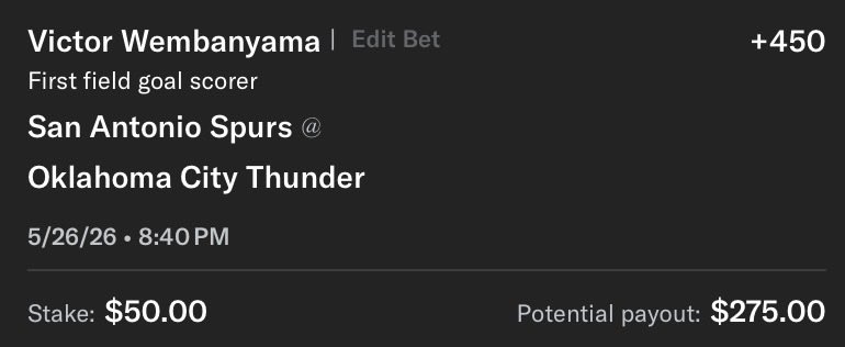 First Basket Bets tweet media