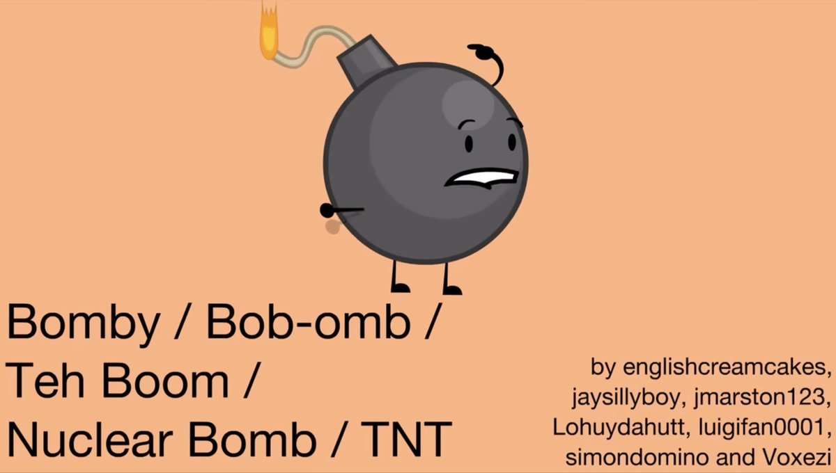 FireBlitz26V's tweet photo. @MarigoldyLol LuigiFan00001 was one of the recommenders for Bomby but I don’t think he knows BFDI anymore https://t.co/1WsSkn1c64