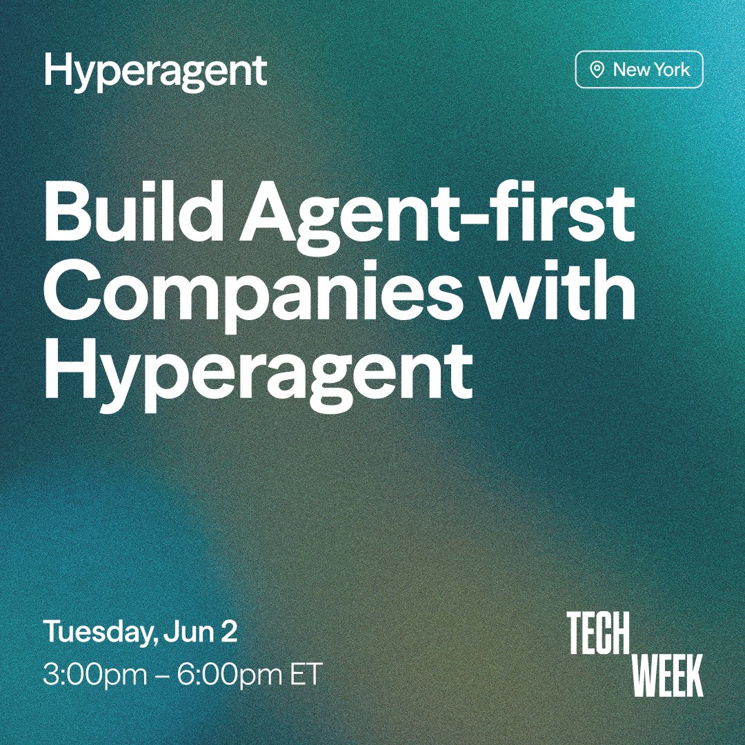 Hyperagent tweet media
