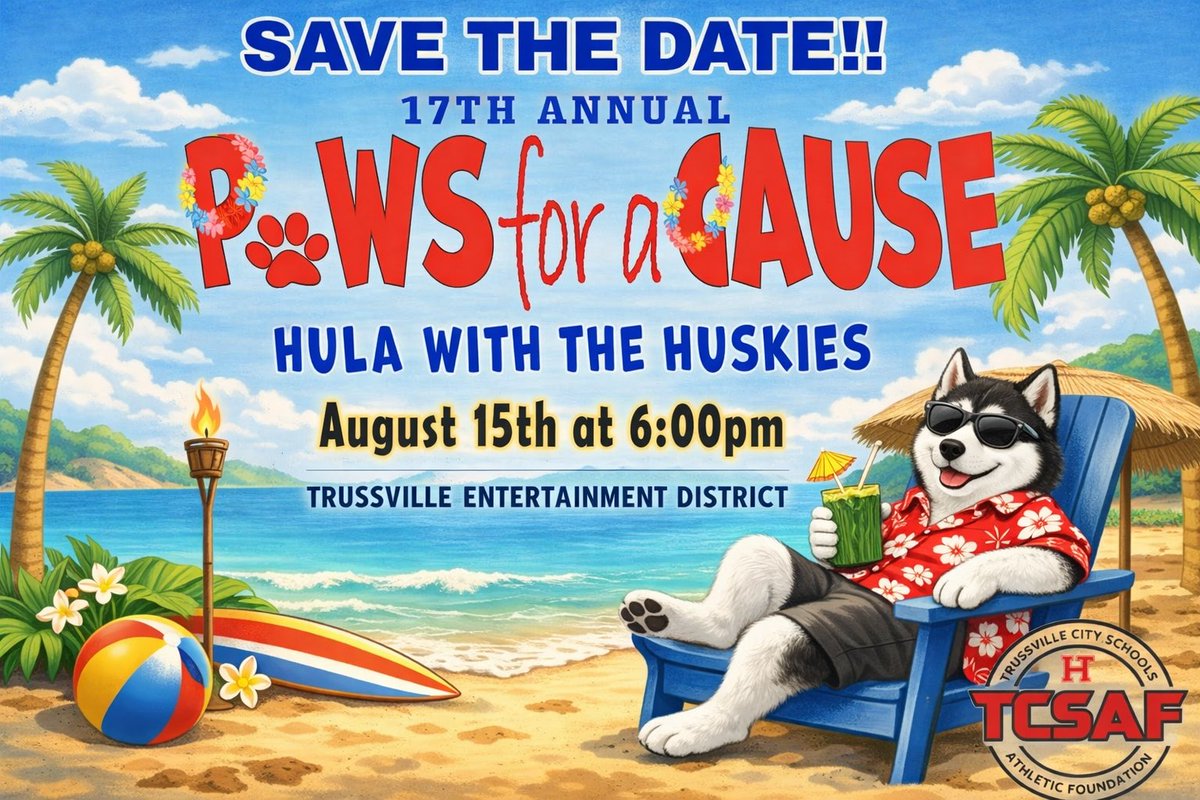 TCSAF_'s tweet photo. Mark your calendars Huskies!!!! https://t.co/tPFf5HnBYW