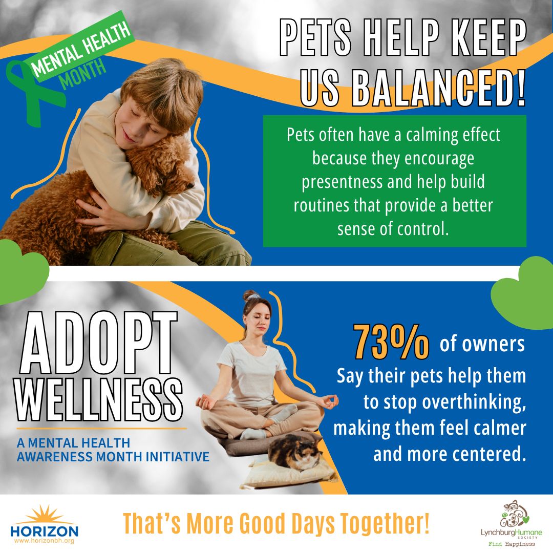 Horizon_BH's tweet photo. #mentalhealthawarenessmonth #adoptwellness #moregooddaystogether https://t.co/5vkh1CiWjZ