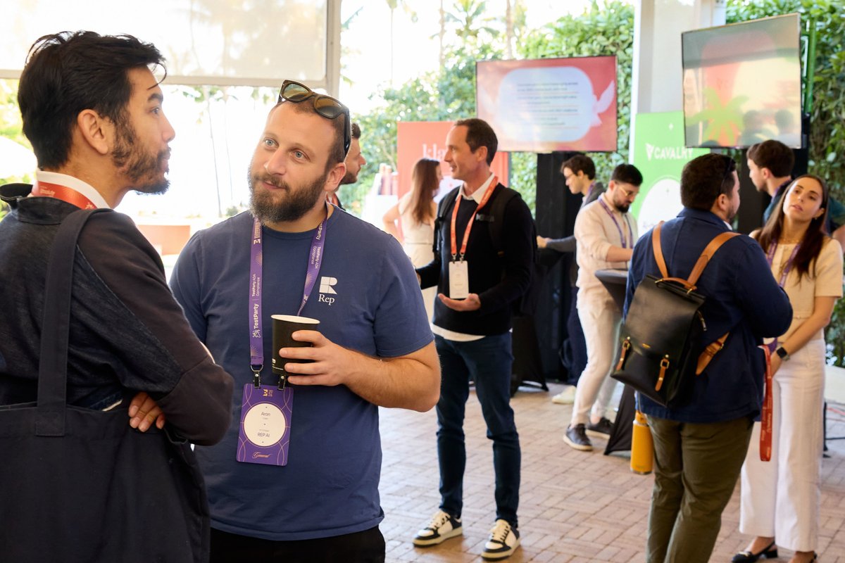 eeemiami's tweet photo. We were honored to have @TeamRepAI at EEE Miami 2026. As an all-in-one AI shopping concierge, Rep AI is helping brands rescue disengaged traffic, automate post-order workflows, and transform conversational touch points into high-converting revenue channels. https://t.co/gbUhj1qdDr