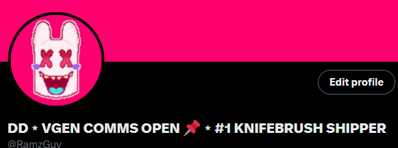 DD ⭑ VGEN COMMS OPEN 📌 ⭑ #1 KNIFEBRUSH SHIPPER tweet media