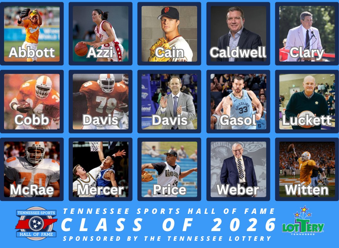 theTSHF's tweet photo. Witness sports history! 
Presented by the @Titans, our annual banquet at the Omni Nashville on Saturday, July 11, celebrates Tennessee’s finest inductees and award honorees.

Lock in your table today: https://t.co/pjv167knL4 https://t.co/3FftyswbqD