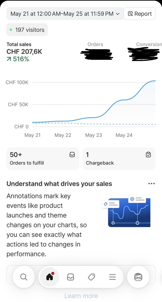 ecomrickys's tweet photo. Surfed the side store from 10k to 100k day in 72h. All in a market with less than 10Million people. 

CRO + Creatives + Offer + Media Buying. The rest are excuses.

Ask me anything. https://t.co/Vt8KEGD11J