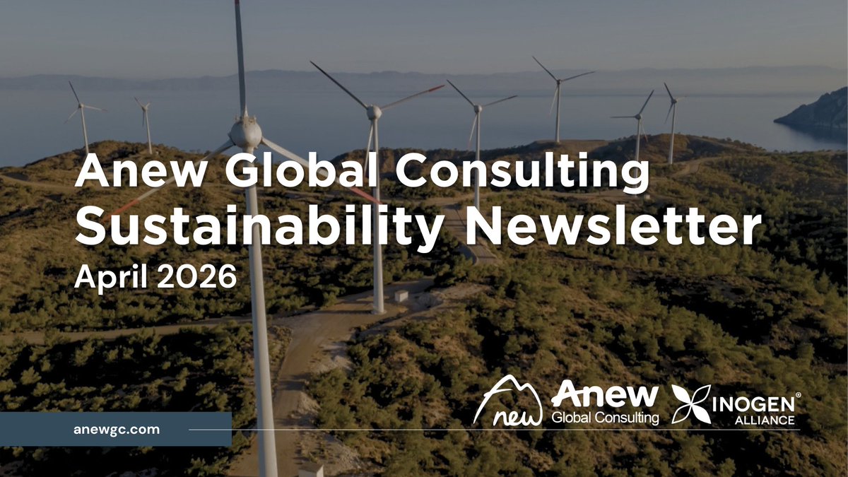 anewgc's tweet photo. Anew’s April #Sustainability Newsletter is out! 🌍
🇨🇳 China to assess provincial carbon goals from 2026
🇫🇷 France sets fossil fuel phase-out targets
🇪🇺 EU adopts stricter water pollution rules

Climate regulation is accelerating globally.

https://t.co/zGxhjgEHNW

#EHS #ESG https://t.co/nEP6npAN4v