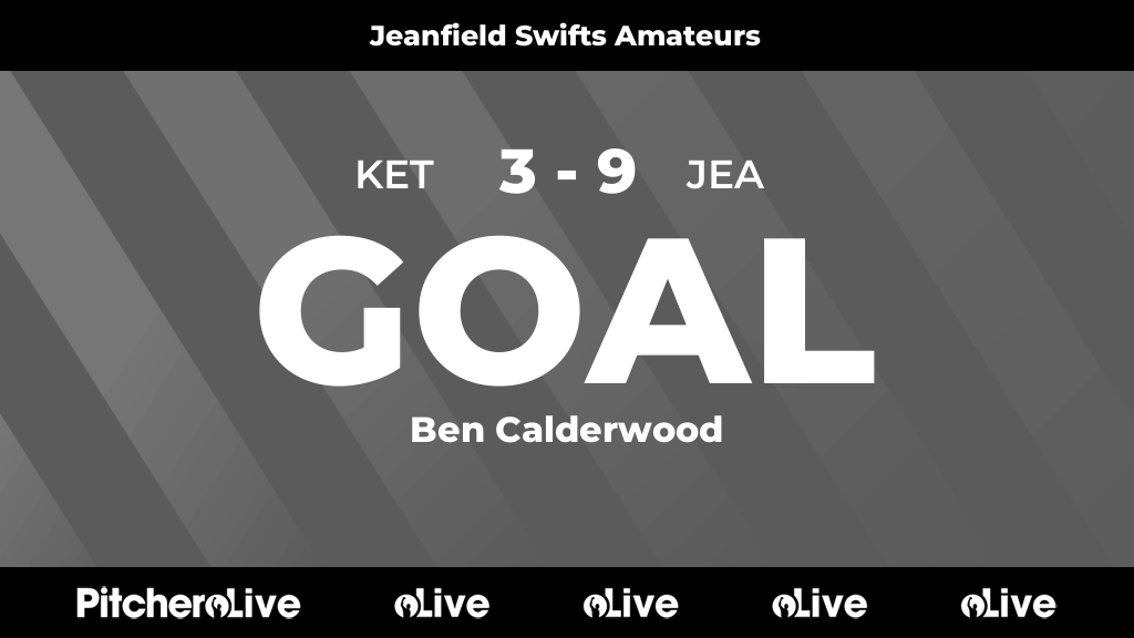 COYJS's tweet photo. 84': Ben Calderwood scores for Jeanfield Swifts AFC 🙌
#KETJEA #Pitchero
https://t.co/WFjA3KN4T6 https://t.co/HhVLZOqJEe