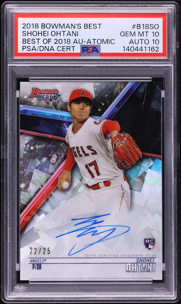 CardsBoulevard's tweet photo. 🚀 2018 OHTANI MARKET WON'T STOP 🚀

✅ Sept. 2024 - $13,500
✅ May 2026 - $84,000

Will the market ever slow down? 🤔 https://t.co/6iDs6uCOiM