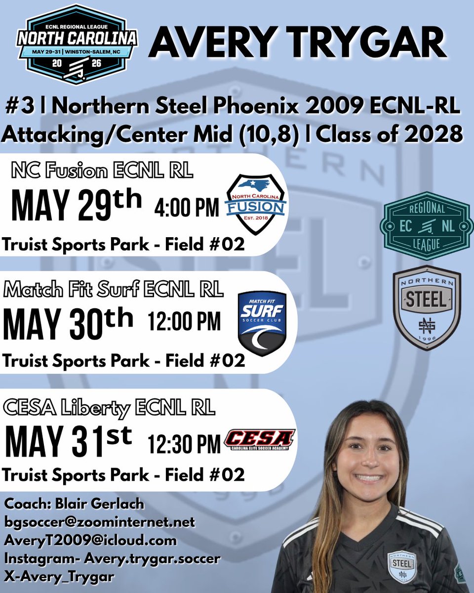 Avery_Trygar's tweet photo. Headed to North Carolina for the last event with my team this season. Come check us out! ⬇️⬇️⬇️ https://t.co/Inseomg9p1