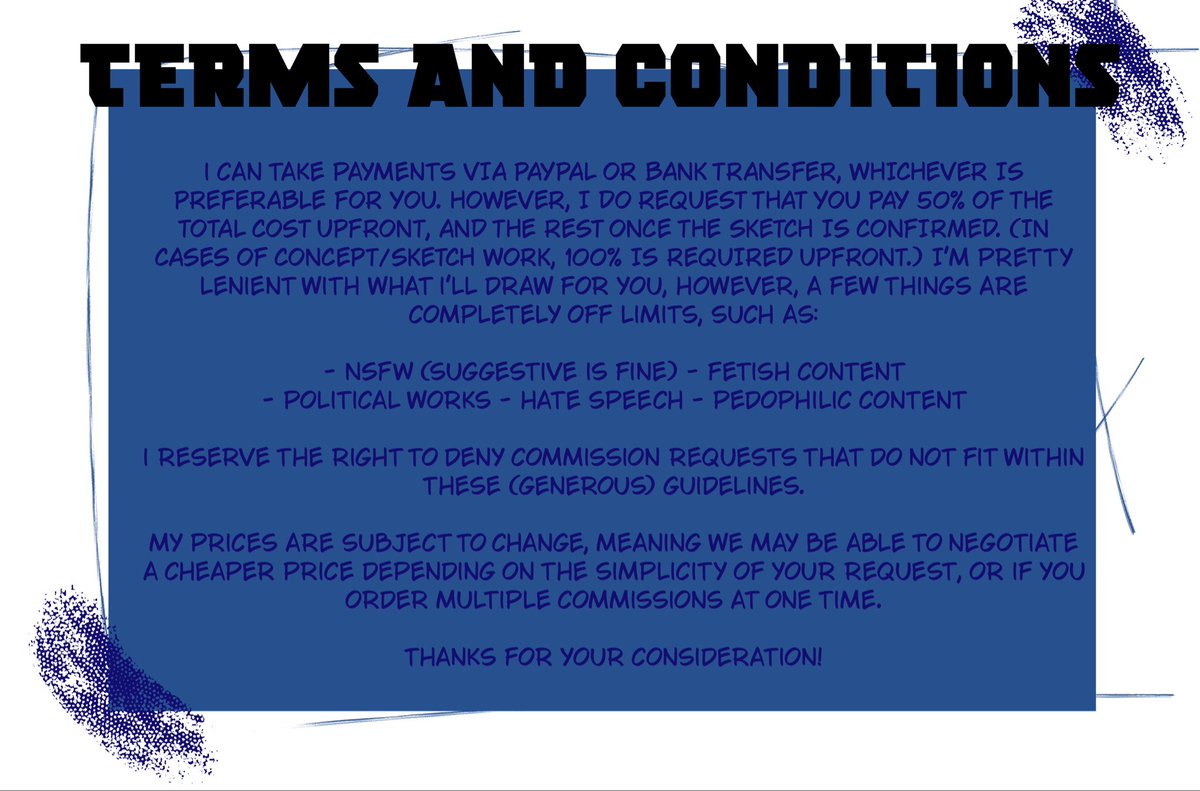thejuliapool's tweet photo. opening art commissions for the foreseeable future to help fund moving out!

feel free to dm me with any questions or to inquire. i’m also available to talk on discord (@thejuliapool)

#arttwt #digitalart #commissionwork https://t.co/c0GHg2kpyp