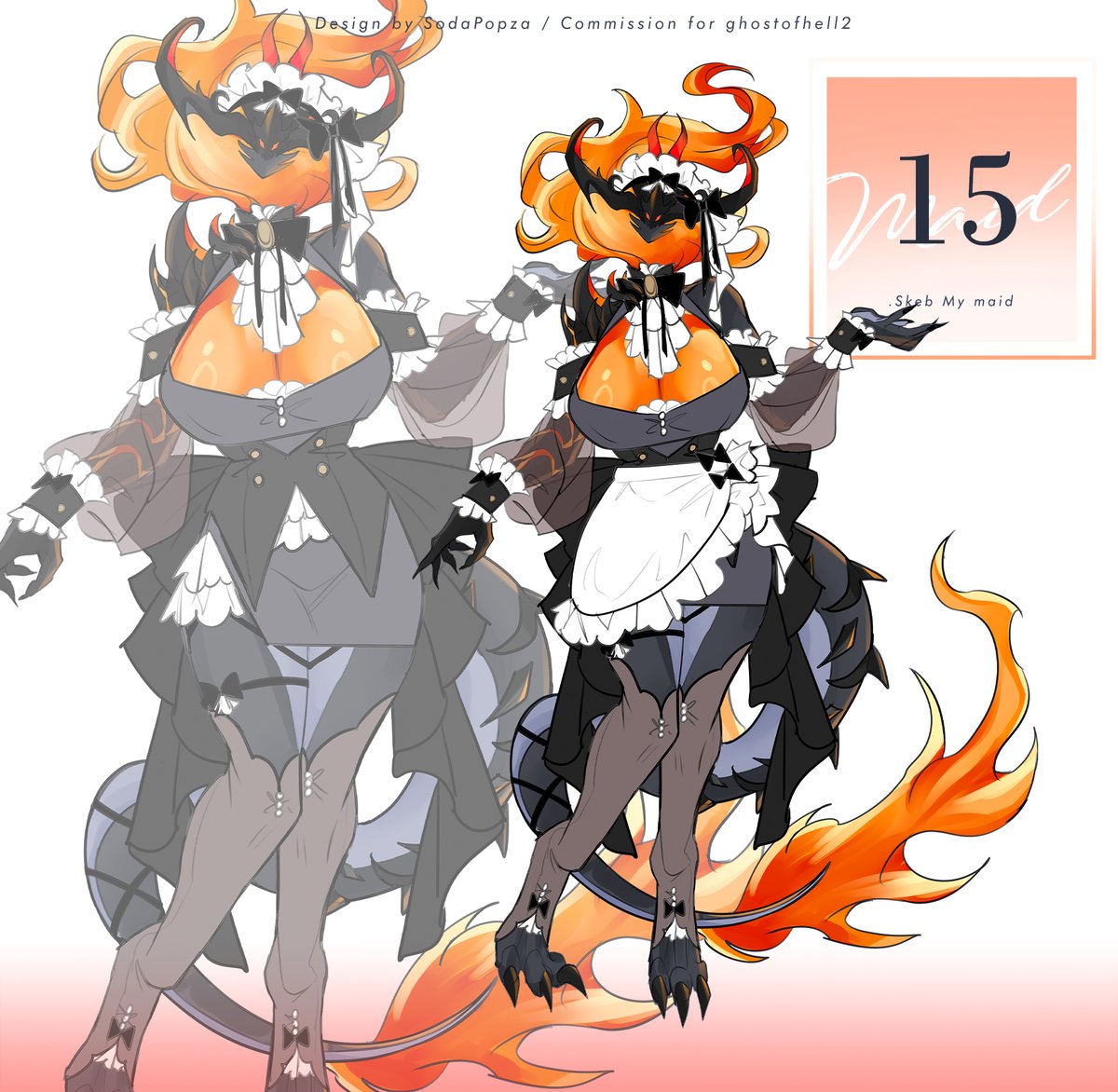 Popza10Cm's tweet photo. Double maid!! 💖

#vgen #vgencomm #vgenopen https://t.co/Z7d8cLPNx2