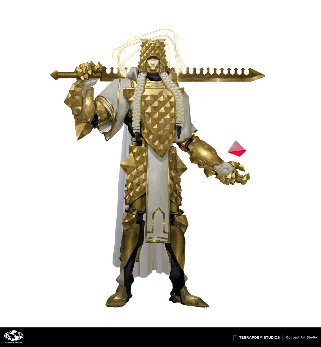 terraformart's tweet photo. We are happy to show some Character designs our team did for Hyperion Realms! This is the first character in the series: Seraph

Concept Artist: Sarunas Macijauskas

Art Director: Lance Ridenoure

Producer: Sara Mosier

Creative Director: @fmacmanus 

#conceptart #characterdesign https://t.co/Ag3ugIJ6Hb