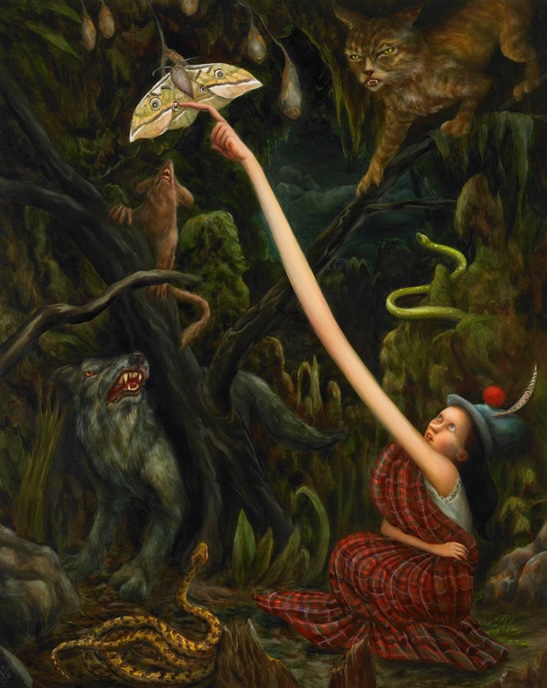 mcacgallery's tweet photo. Happy Birthday to Shary Boyle 🎈

Through fantastical figures, dreamlike narratives, and haunting visions of environmental change, Boyle’s work invites us to reflect on the beauty, fragility, and uncertainty of the world around us.

To mark the occasion, we’re revisiting our catalogue for 𝘜𝘴𝘦𝘴 𝘰𝘧 𝘌𝘯𝘤𝘩𝘢𝘯𝘵𝘮𝘦𝘯𝘵: 𝘈𝘳𝘵 𝘢𝘯𝘥 𝘌𝘯𝘷𝘪𝘳𝘰𝘯𝘮𝘦𝘯𝘵𝘢𝘭𝘪𝘴𝘮 with a newly shared excerpt by writer Ruth Jones that explores Boyle’s apocalyptic imagery, environmental anxieties, and richly imaginative practice.

Read it here → https://t.co/Vyi43aBlyf

You can also experience Boyle’s works, 𝘛𝘩𝘦 𝘞𝘢𝘳𝘮𝘪𝘯𝘨, 2018–21 and 𝘚𝘪𝘭𝘬𝘸𝘰𝘳𝘮, 𝘧𝘰𝘳 𝘈𝘠 (𝘏𝘪𝘨𝘩𝘭𝘢𝘯𝘥 𝘚𝘦𝘳𝘪𝘦𝘴), 2007, currently on view in 𝘍𝘳𝘦𝘴𝘩 𝘈𝘪𝘳: 𝘕𝘦𝘸 𝘈𝘤𝘲𝘶𝘪𝘴𝘪𝘵𝘪𝘰𝘯𝘴 𝘪𝘯 𝘊𝘰𝘯𝘵𝘦𝘹𝘵 → https://t.co/uBtKGHCSVa

Shary Boyle, 𝘚𝘪𝘭𝘬𝘸𝘰𝘳𝘮, 𝘧𝘰𝘳 𝘈𝘠 (𝘏𝘪𝘨𝘩𝘭𝘢𝘯𝘥 𝘚𝘦𝘳𝘪𝘦𝘴), 2007, oil on panel, 74.9 × 60.3 cm (29 1/2 × 23 3/4 in.), PG2024.1.25

Shary Boyle, 𝘛𝘩𝘦 𝘞𝘢𝘳𝘮𝘪𝘯𝘨, 2018 - 2021, terra cotta, stoneware, bronze, gold leaf, 54 × 30 × 24 cm (21 1/4 × 11 13/16 × 9 7/16
in., 2021.15.A-.B