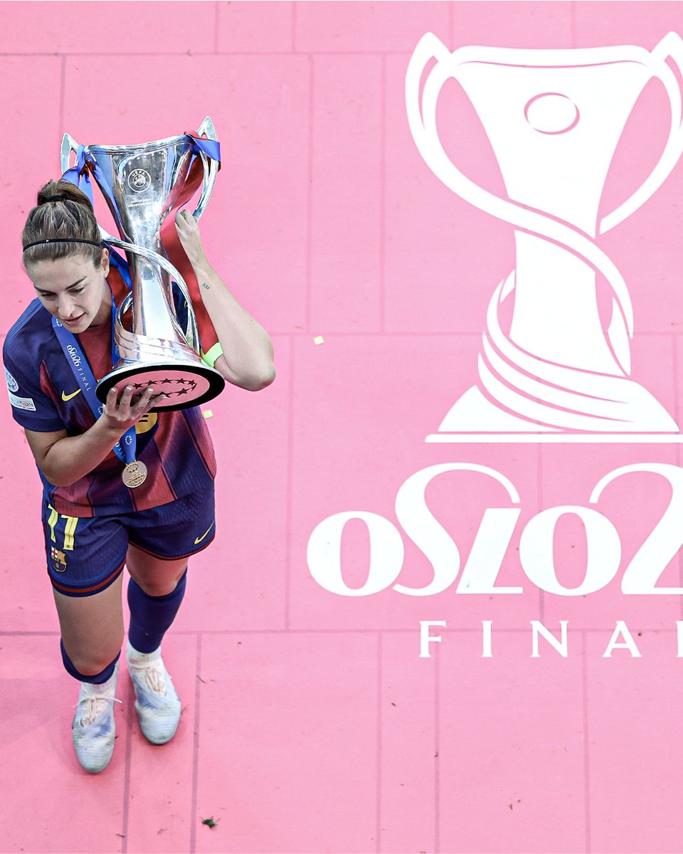 mundopelotanet's tweet photo. Alexia Putellas ganó 38 títulos en 507 partidos con el Barça Femení, es decir, que alzó ¡1 TÍTULO CADA 13 PARTIDOS! como culé.

Este año ganó TODOS los torneos que disputó y superó a Lionel Messi como futbolista con más trofeos levantados como blaugrana.

G.O.A.T. 🐐🔵🔴 https://t.co/SK4mMwRH5r