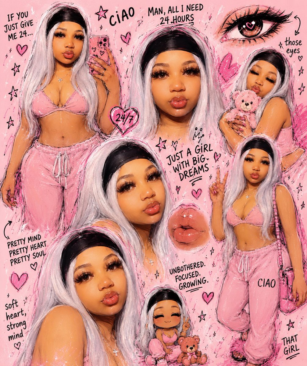 TheOnlyK_Mariee's tweet photo. Just Cause I Thought This Was cute 😭🫶🏽🩷🖤🩷 https://t.co/mSmiETSaZq