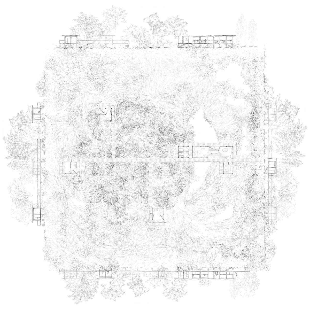 youwillmakemaps's tweet photo. Architectural renderings by French illustrator Capucine Defretin https://t.co/g9JuvqqmQM