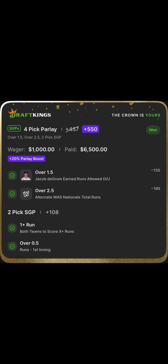 BHiveCaps's tweet photo. 🐝 The Hive was BUZZIN’ this weekend. 🐝

Straight plays closed out at +1.4u and we absolutely cashed in on some HUGE DK promos. 💰🔥

This is what The Hive is about:
✅ Consistent volume
✅ Long-term profitable betting

If you’re serious about advantaged betting and want to level up your sportsbook game, come join us.

🍯 Click the link in my bio to join The Hive.