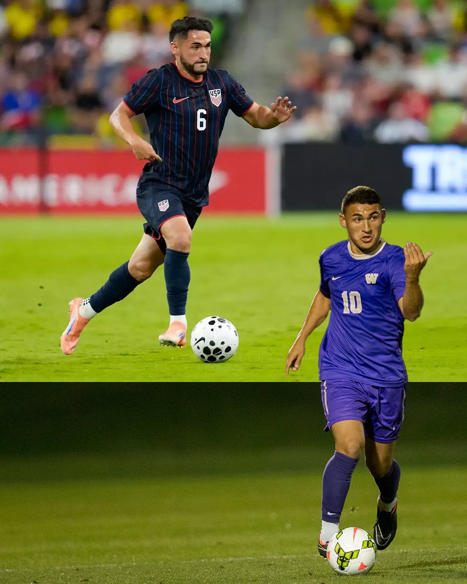 UW_MSoccer's tweet photo. World Cup bound 💜

Cristian Roldan has officially been named to the @USMNT 2026  World Cup roster! https://t.co/kPL68NAkKu
