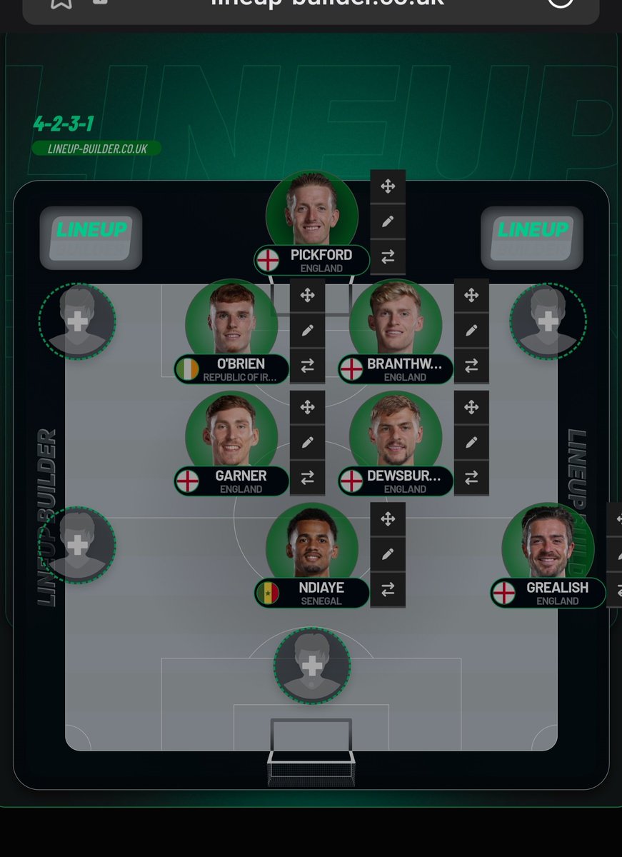Dacot1's tweet photo. @Benjwinst Ain't a clue but it has to be moyes out first before anything else, then we have to fill these positions imo https://t.co/VESO72PIqU