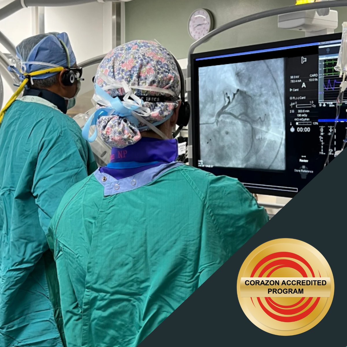 umichCVC's tweet photo. We’re proud to announce that our Cardiac Catheterization Lab has received accreditation from Corazon, recognizing a commitment to high-quality cardiac catheterization &amp; PCI care.

Thank you to the @umichmedicine teams whose expertise &amp; dedication made this achievement possible. https://t.co/yV9xQBAgle