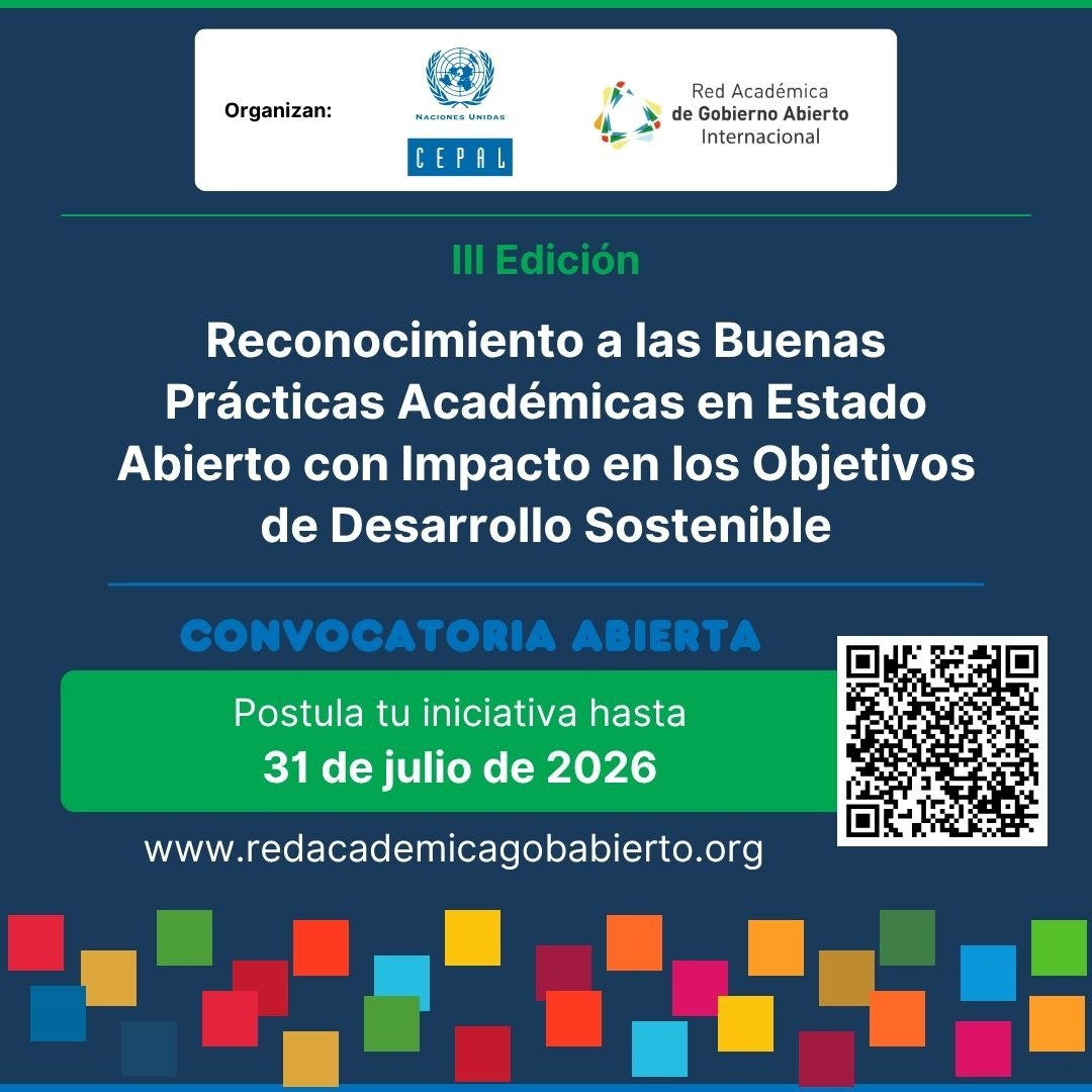 MaricarmenNava's tweet photo. En🇲🇽@UNAM_MX será @CIEstadoAbierto 😃

Hay convocatorias p participar:
🍒Ponencias y mesas 
🍒Buenas prácticas de apertura desde la academia con impacto en ODS

¡Súmate y pasa la voz! https://t.co/hek5QUDq92

Organizamos @RAGA_Int @red_raga_mx @cepal_onu @PUGOBUNAM
#EstadoAbierto https://t.co/3cHVRgjnT3