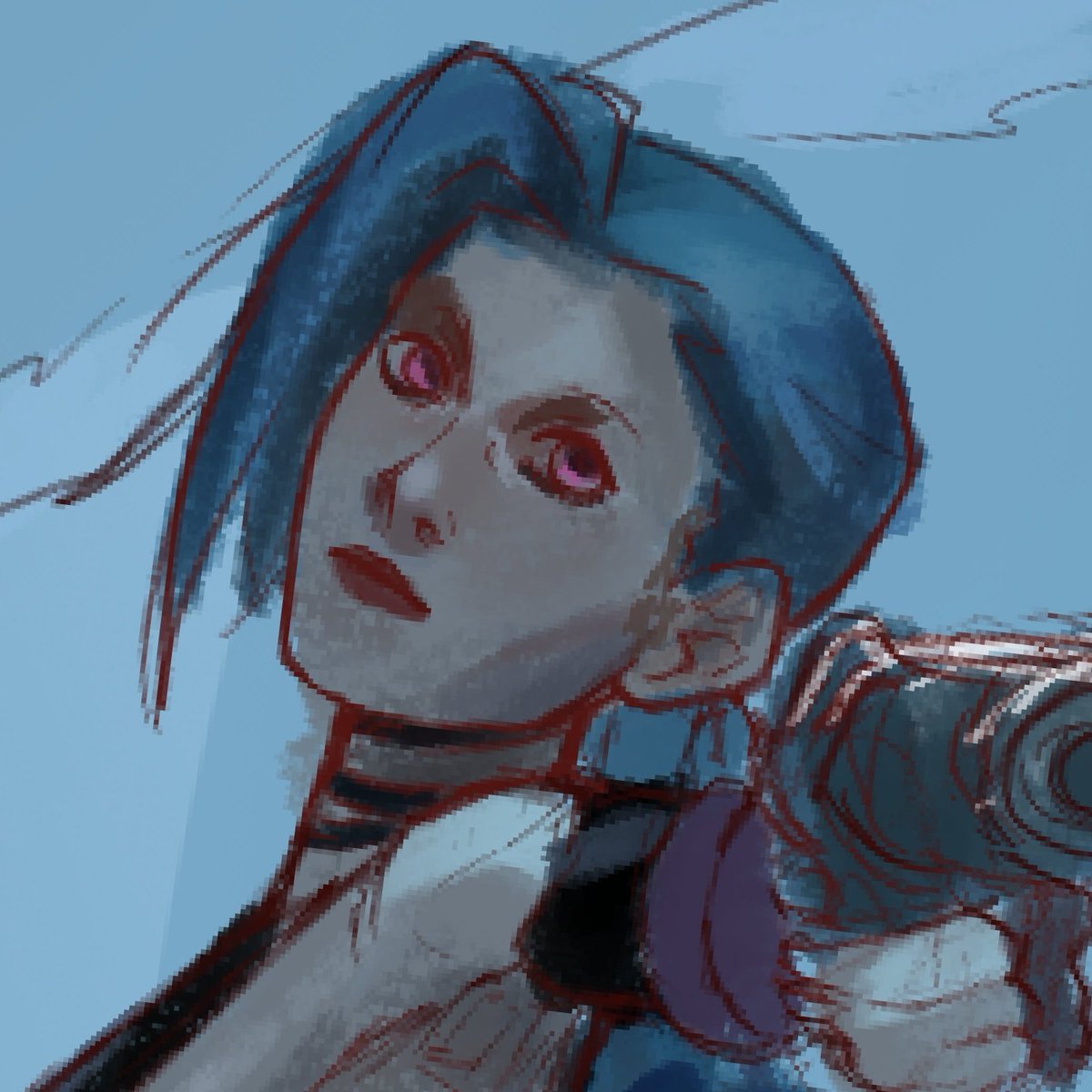 LEVVART's tweet photo. só usa lineart quem não se garante no render 💪 https://t.co/UoFVALisSo