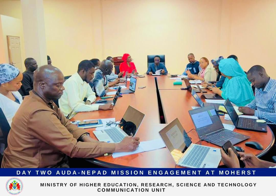 NEPAD_Agency's tweet photo. Building on discussions initiated in February in Addis Ababa between H.E. Muhammad B.S. Jallow @OVP_gm, Vice President of the Republic of The Gambia, and our CEO H.E. Nardos Bekele-Thomas @nardosbthomas, we are continuing our strategic engagement with the Ministry of Higher Education, Research, Science and Technology of The Gambia.

Today’s consultations, led by Hon. Prof. Pierre Gomez, Minister of Higher Education, Research, Science and Technology    @Moherst_GMB , together with Mr. Symerre Grey-Johnson @SymerreGrey, our Director of Human Capital and Institutional Development, highlighted the significant progress The Gambia is making in establishing dedicated financing mechanisms to expand universal access to tertiary and higher education, including student loan schemes, research financing and innovation-focused funds.

Beyond access to education, the discussions focused strongly on innovation, digital transformation and productive use of the internet as drivers of jobs, skills and economic opportunity for young people.

Hon. Prof. Pierre Gomez also shared the country’s ambition to position The Gambia as a continental reference point for innovation and technology-enabled learning.

This aligns closely with our Programme for Inclusive and Productive use of the Internet in Africa (PIPIA) initiative, which seeks to support productive internet use for learning, entrepreneurship, employability and innovation across Africa. The Minister expressed strong interest in supporting this work and exploring how The Gambia can serve as one of the pilot countries under the initiative.

The mission provided an important opportunity to jointly explore practical next steps for advancing collaboration and implementation.

@SpixFoundation @badeabank @gatesfoundation @GatesAfrica @WorldBankAfrica @isdb_group @SaudiFund_Dev @TheOPECFund @Presidency_GMB @BarbsGlover

#TheGambia #PIPIA #Innovation #HigherEducation #DigitalTransformation #SkillsDevelopment #Agenda2063