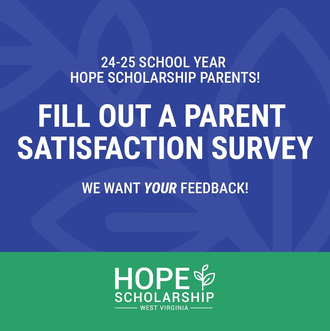 WVTreasury's tweet photo. State Treasurer Larry Pack, who serves as Chairman of the Hope Scholarship Board, is encouraging Hope Scholarship participants who were enrolled in the program for the 2025-2026 school year to fill out a Parent Satisfaction Survey, which is required by state law. 

Read more here: https://t.co/jHBTVEE0vH