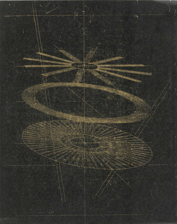 PaulWelsh89's tweet photo. Marcel Duchamp. Untitled from The Bride Stripped Bare by Her Bachelors, Even (The Green Box). 1934. MoMA https://t.co/4AJdwbaJBu
